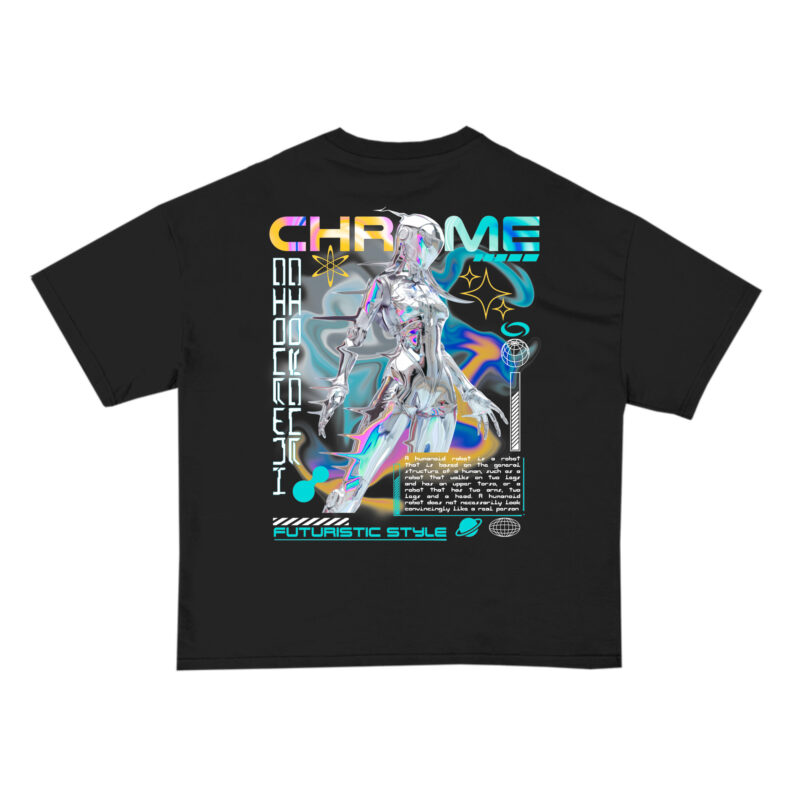 Chrome Futuristic Streetwear