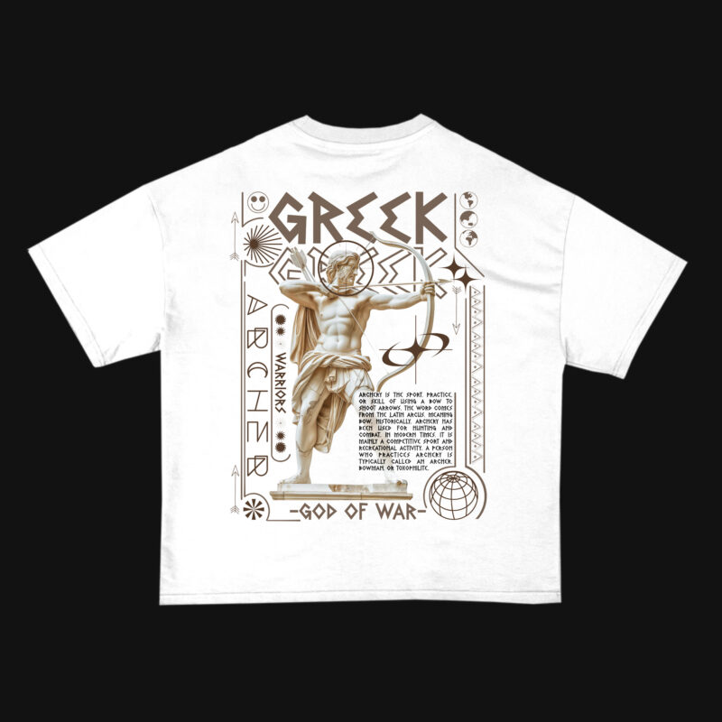 Greek Archer Futuristic Streetwear