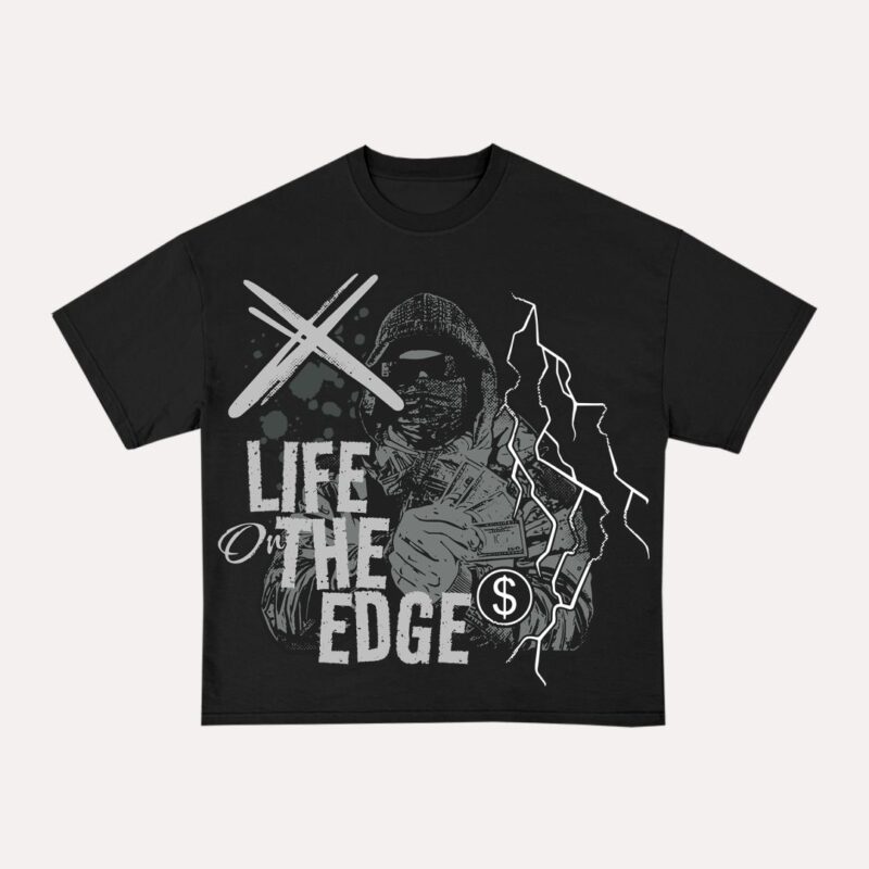 Life On The Edge Grunge Streetwear