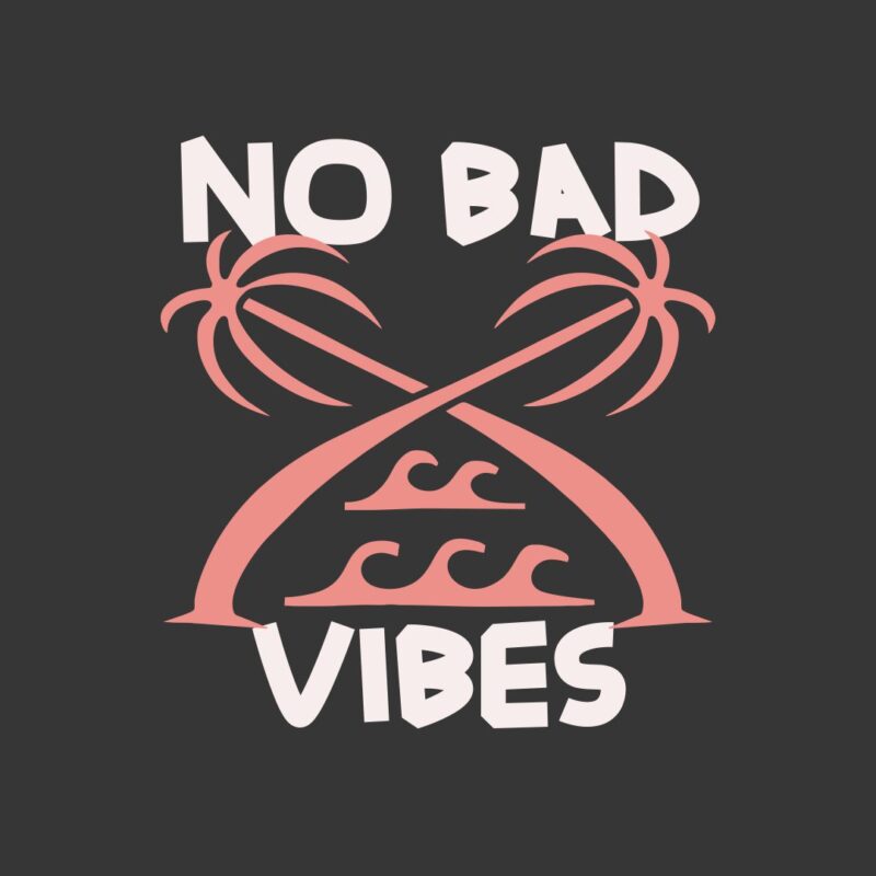 No Bad Vibes Retro Summer