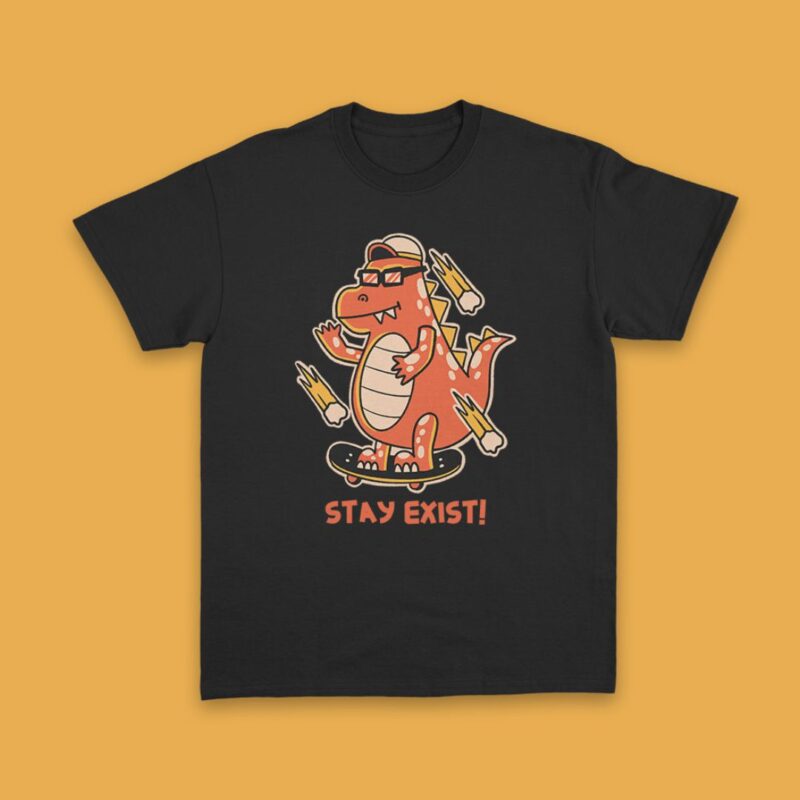 Stay Exist! Retro Design