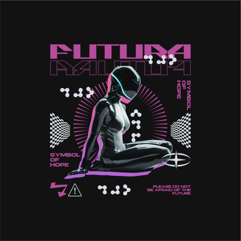 Futura Streetwear PNG T-shirt Design