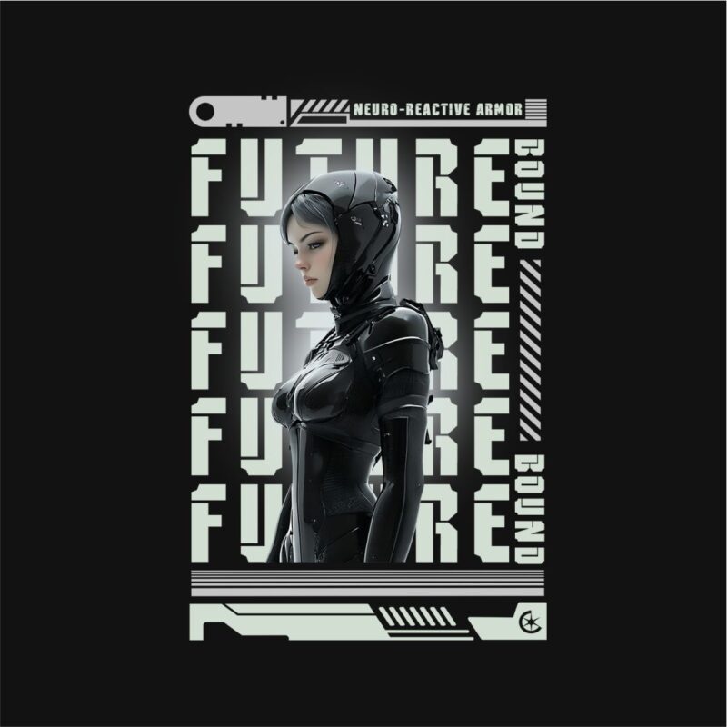 Future Bound Streetwear PNG T-shirt Design