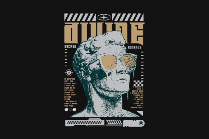 Divine Streetwear PNG T-shirt Design