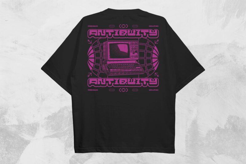 Antiquity Streetwear PNG T-shirt Design