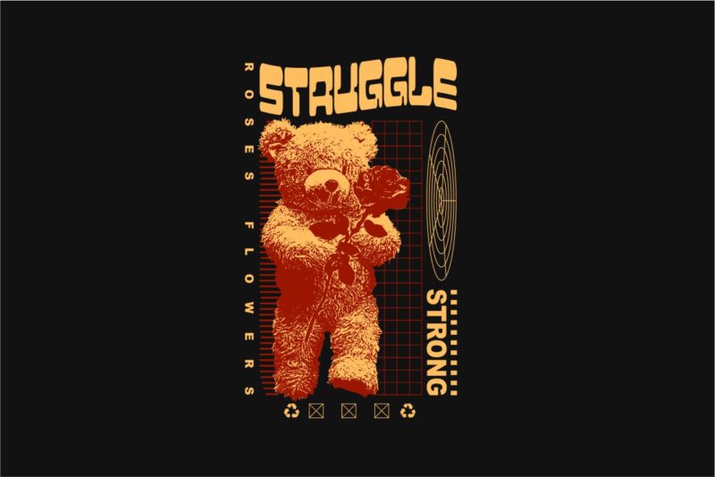 Struggle Streetwear PNG T-shirt Design