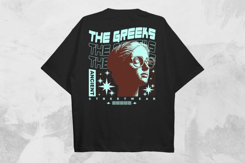 The Greeks Streetwear PNG T-shirt Design