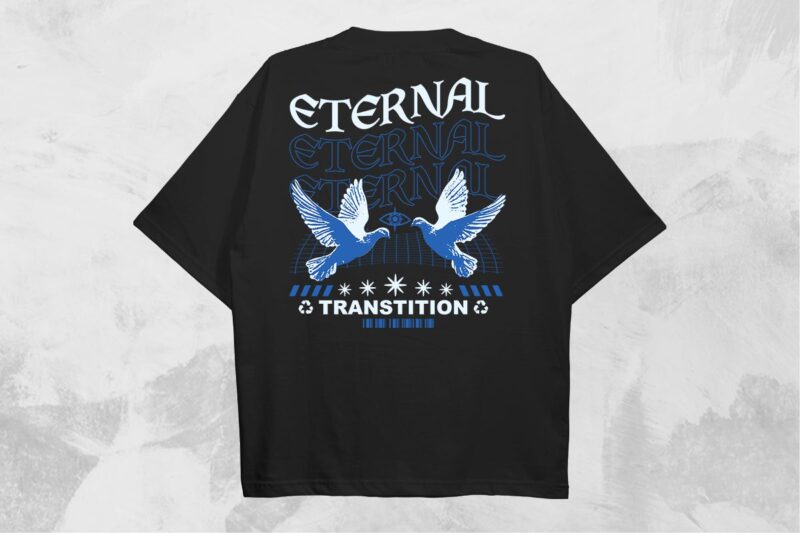 Eternal Streetwear PNG T-shirt Design